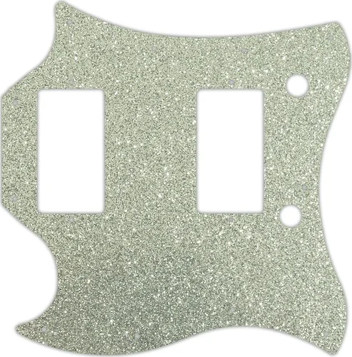 WD Custom Pickguard For Left Hand Gibson 2017-Present Modern SG Standard #60SS Silver Sparkle