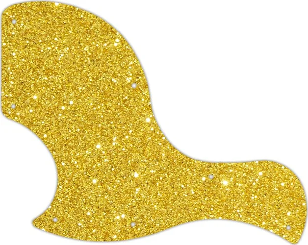 WD Custom Pickguard For Left Hand Gibson 2018 SG Junior #60GS Gold Sparkle 