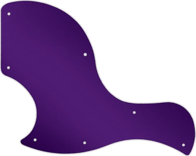 WD Custom Pickguard For Left Hand Gibson 2018 SG Junior #10PR Purple Mirror