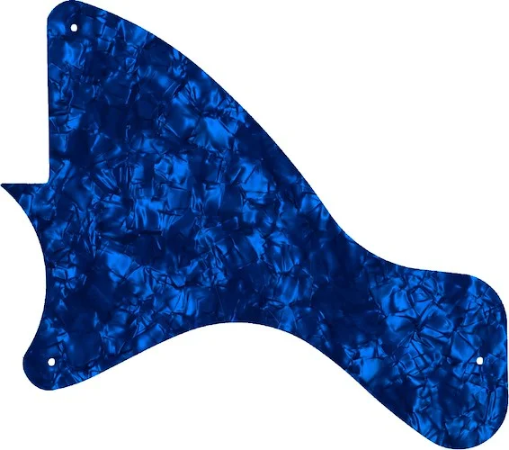 WD Custom Pickguard For Left Hand Gibson 2019-Present Original Collection Les Paul Junior #28DBP Dark Blue Pearl/Black/White/Black