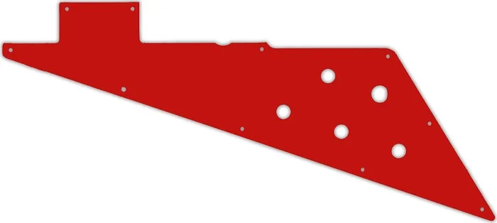 WD Custom Pickguard For Left Hand Gibson 2019-Present Original Collection Flying V #07 Red/White/Red