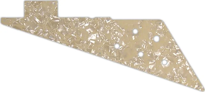 WD Custom Pickguard For Left Hand Gibson 2019-Present Original Collection Flying V #28C Cream Pearl/Cream/Blac