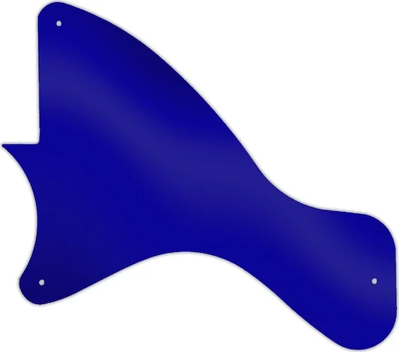 WD Custom Pickguard For Left Hand Gibson 2019-Present Original Collection Les Paul Junior #10DBU Dark Blue Mir