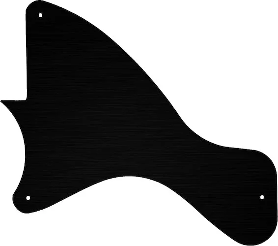 WD Custom Pickguard For Left Hand Gibson 2019-Present Original Collection Les Paul Junior #27T Simulated Black