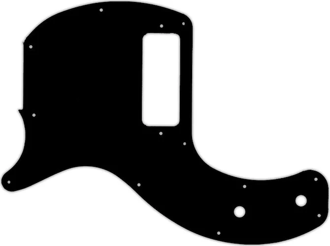 WD Custom Pickguard For Left Hand Gibson 2019-Present Les Paul Junior Tribute DC #03 Black/White/Black