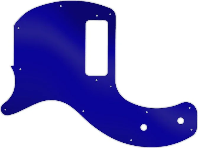WD Custom Pickguard For Left Hand Gibson 2019-Present Les Paul Junior Tribute DC #10DBU Dark Blue Mirror
