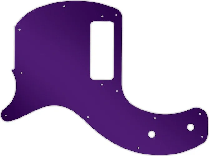 WD Custom Pickguard For Left Hand Gibson 2019-Present Les Paul Junior Tribute DC #10PR Purple Mirror