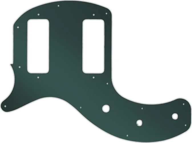 WD Custom Pickguard For Left Hand Gibson 2019 Les Paul Special Tribute Double Cut #10S Smoke Mirror