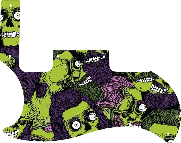 WD Custom Pickguard For Left Hand Gibson 50th Anniversary Pete Townshend SG Special #GHA02 Zombeard Graphic