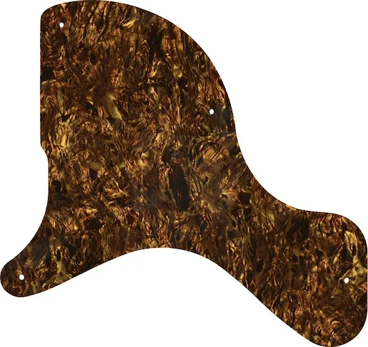 WD Custom Pickguard For Left Hand Gibson Billie Joe Armstrong Signature Les Paul Junior #28TBP Tortoise Brown Pearl