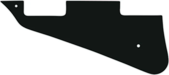 WD Custom Pickguard For Left Hand Gibson Les Paul Standard Or Les Paul Custom #01A Black Acrylic