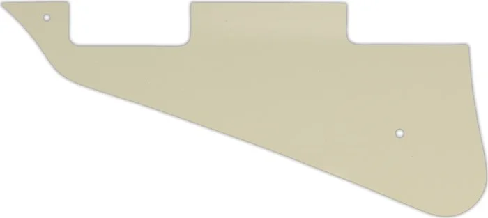 WD Custom Pickguard For Left Hand Gibson Les Paul Standard Or Les Paul Custom #55 Parchment 3 Ply