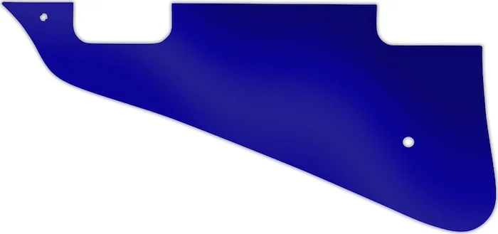 WD Custom Pickguard For Left Hand Gibson Les Paul Deluxe #10DBU Dark Blue Mirror