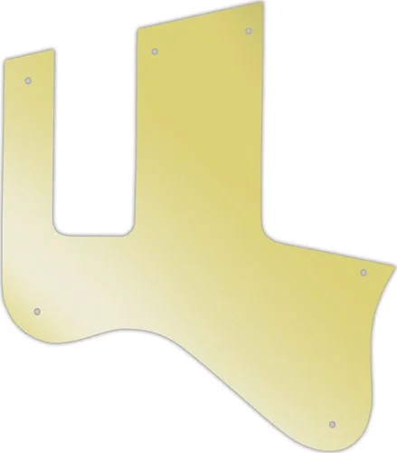 WD Custom Pickguard For Left Hand Gibson Les Paul Special Double Cutaway VOS #10GD Gold Mirror