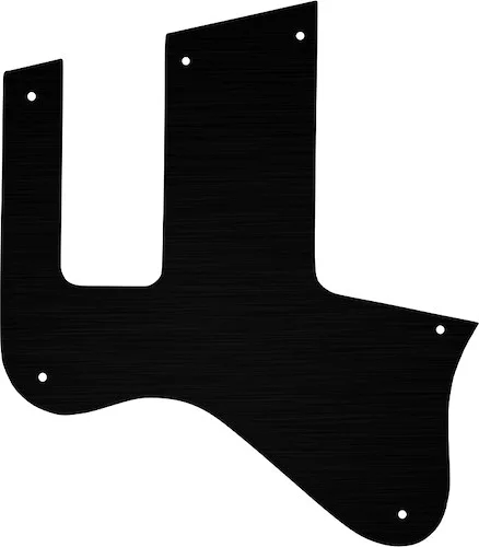 WD Custom Pickguard For Left Hand Gibson Les Paul Special Double Cutaway VOS #27T Simulated Black Anodized Thi