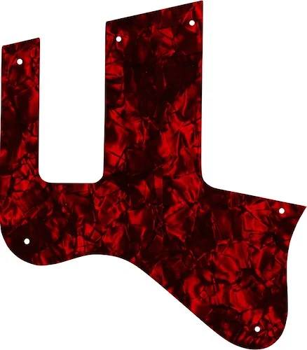 WD Custom Pickguard For Left Hand Gibson Les Paul Special Double Cutaway VOS #28DRP Dark Red Pearl/Black/White/Black