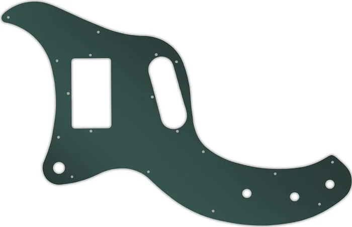 WD Custom Pickguard For Left Hand Gibson Marauder #10S Smoke Mirror