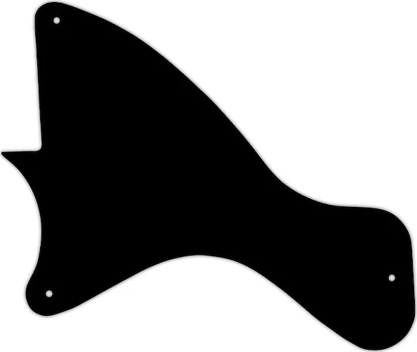 WD Custom Pickguard For Left Hand Gibson Original Vintage Les Paul Junior #03 Black/White/Black