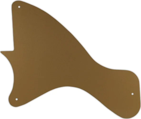 WD Custom Pickguard For Left Hand Gibson Original Vintage Les Paul Junior #59 Gold/Clear/Gold