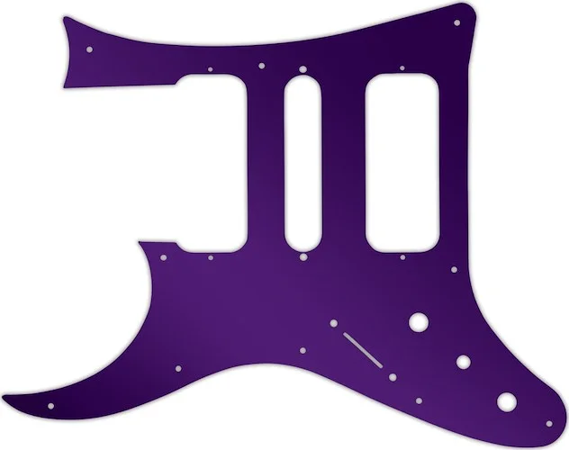WD Custom Pickguard For Left Hand Ibanez 8 String TAM10 #10PR Purple Mirror