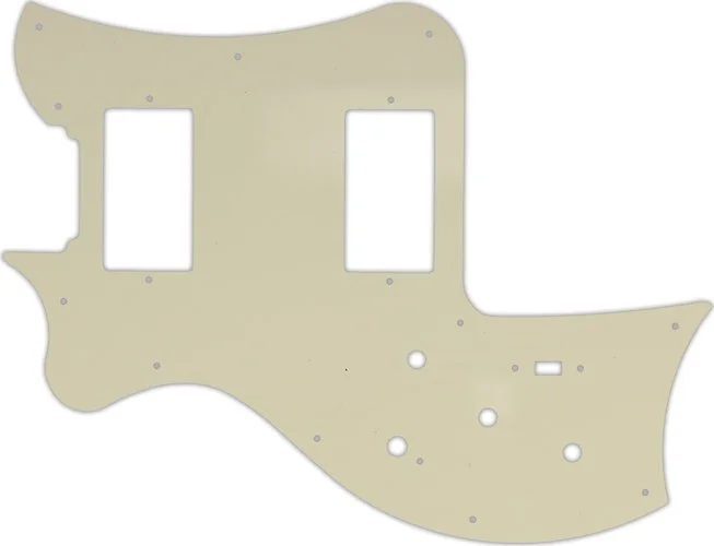 WD Custom Pickguard For Left Hand Maton Australia 2014 MS500 #55S Parchment Solid