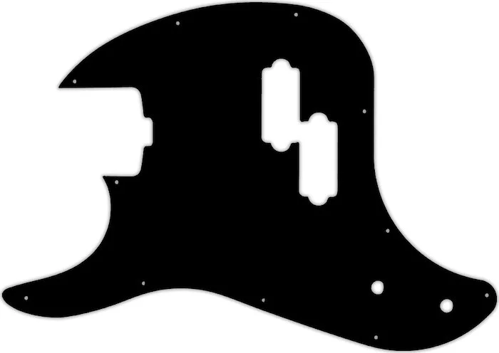 WD Custom Pickguard For Left Hand Music Man 2016-2018 Cutlass Bass #03P Black/Parchment/Black