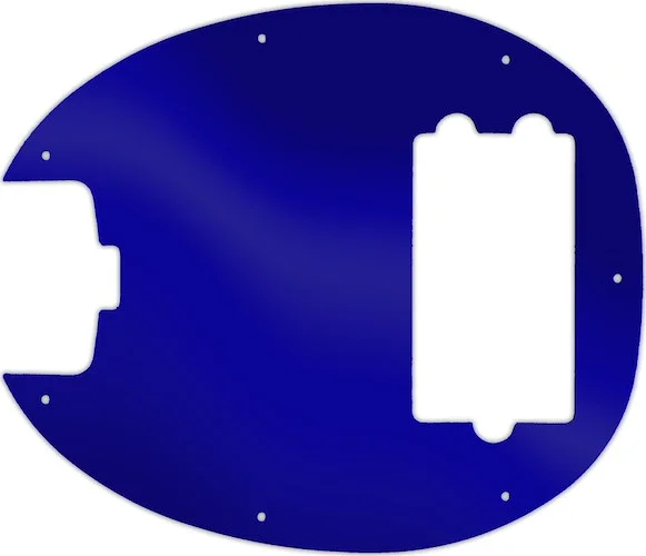 WD Custom Pickguard For Left Hand Music Man 2019 Short Scale StingRay Special #10DBU Dark Blue Mirror