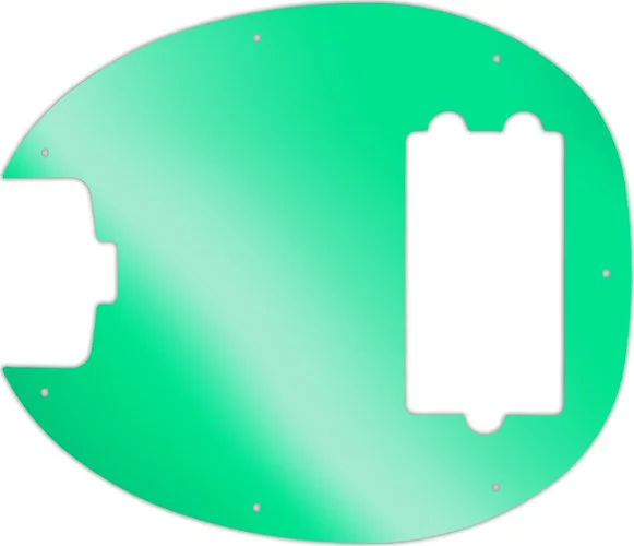 WD Custom Pickguard For Left Hand Music Man 2019 Short Scale StingRay Special #10GR Green Mirror