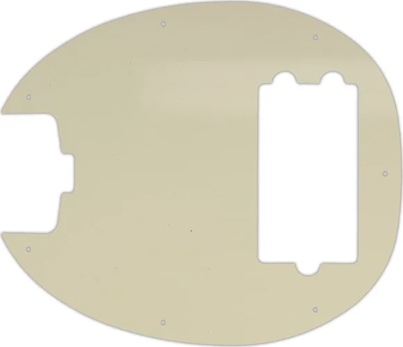 WD Custom Pickguard For Left Hand Music Man 2019 Short Scale StingRay Special #55T Parchment Thin