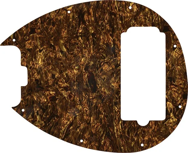 WD Custom Pickguard For Left Hand Music Man 5 String Sterling 5-H Bass #28TBP Tortoise Brown Pearl