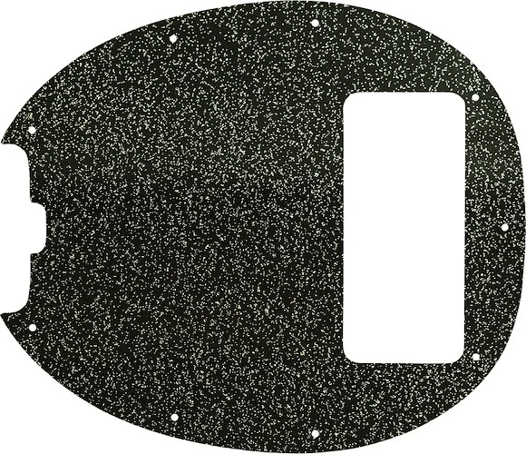 WD Custom Pickguard For Left Hand Music Man 5 String StingRay 5 Classic Bass #60BS Black Sparkle 