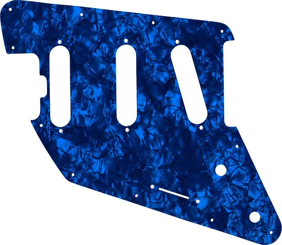 WD Custom Pickguard For Left Hand Music Man Albert Lee SSS #28DBP Dark Blue Pearl/Black/White/Black