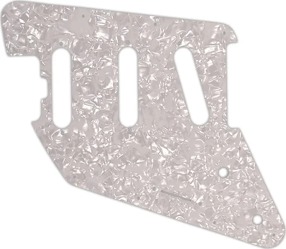 WD Custom Pickguard For Left Hand Music Man Albert Lee SSS #28 White Pearl/White/Black/White