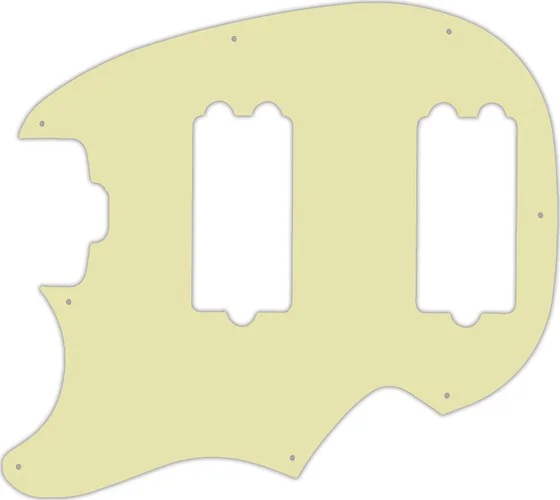 WD Custom Pickguard For Left Hand Music Man Classic Sabre #34T Mint Green Thin