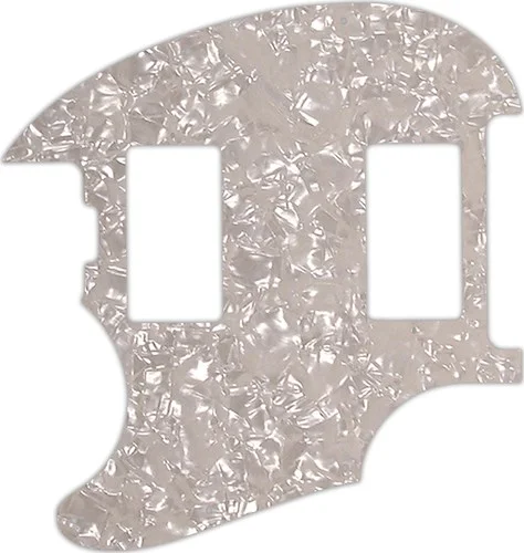 WD Custom Pickguard For Left Hand Music Man StingRay II #28A Aged Pearl/White/Black/White