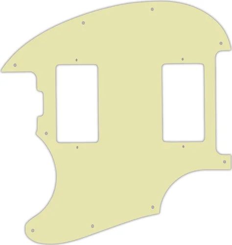 WD Custom Pickguard For Left Hand Music Man StingRay II #34 Mint Green 3 Ply