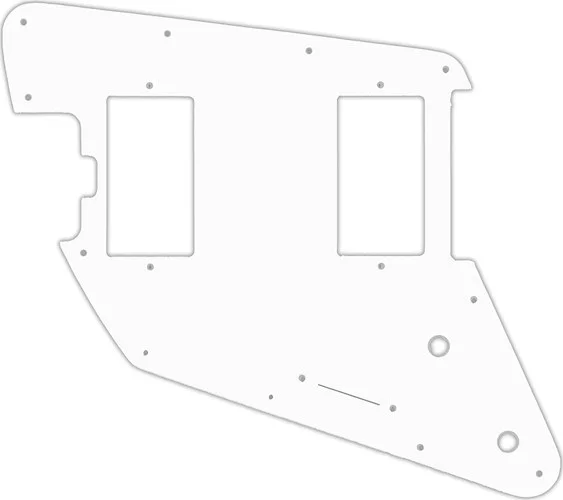 WD Custom Pickguard For Left Hand Music Man Albert Lee HH #04 White/Black/White