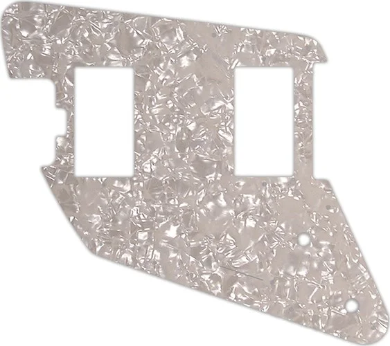 WD Custom Pickguard For Left Hand Music Man Albert Lee HH #28A Aged Pearl/White/Black/White