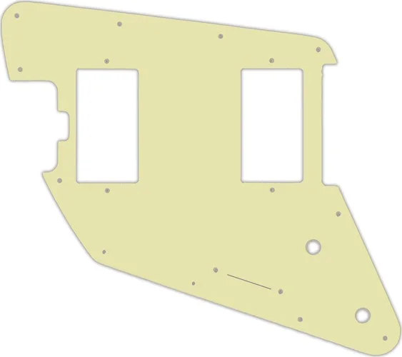 WD Custom Pickguard For Left Hand Music Man Albert Lee HH #34S Mint Green Solid