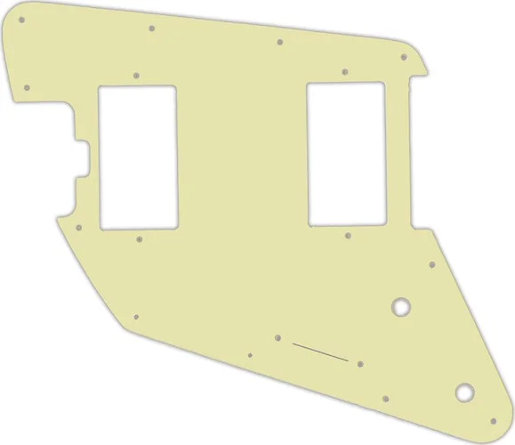 WD Custom Pickguard For Left Hand Music Man Albert Lee HH #34T Mint Green Thin