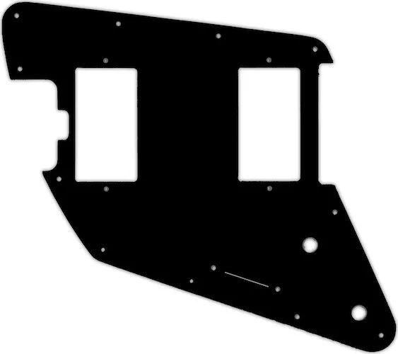 WD Custom Pickguard For Left Hand Music Man Albert Lee HH #38 Black/Cream/Black