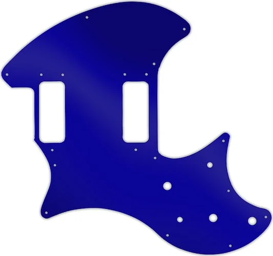 WD Custom Pickguard For Left Hand Ovation Breadwinner #10DBU Dark Blue Mirror