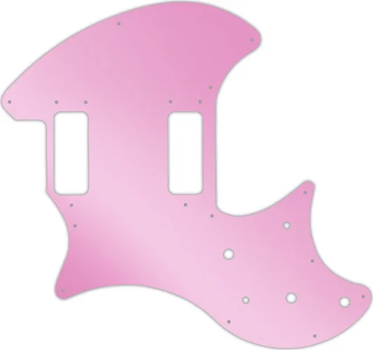 WD Custom Pickguard For Left Hand Ovation Breadwinner #10P Pink Mirror