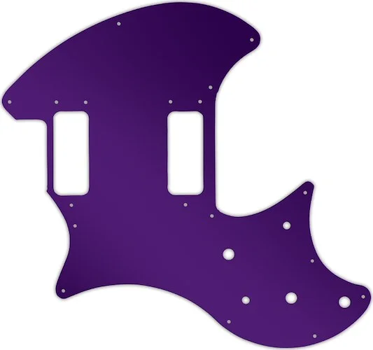 WD Custom Pickguard For Left Hand Ovation Breadwinner #10PR Purple Mirror