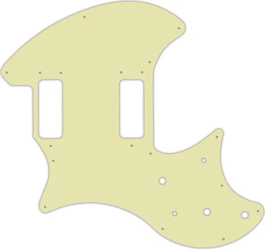 WD Custom Pickguard For Left Hand Ovation Breadwinner #34 Mint Green 3 Ply