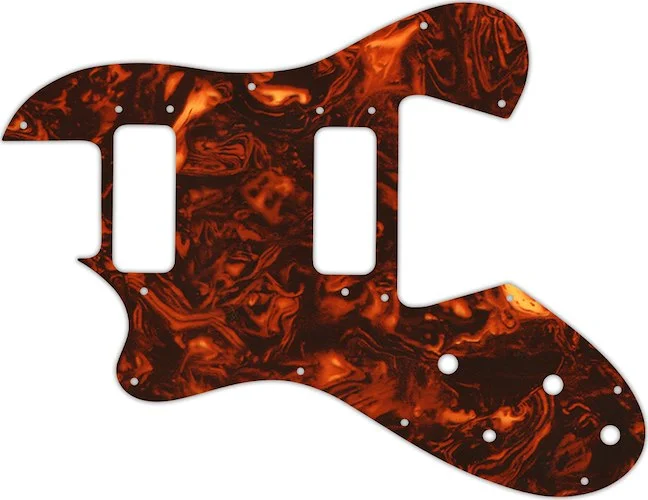 WD Custom Pickguard For Left Hand Ovation Viper #05F Faux Tortiose