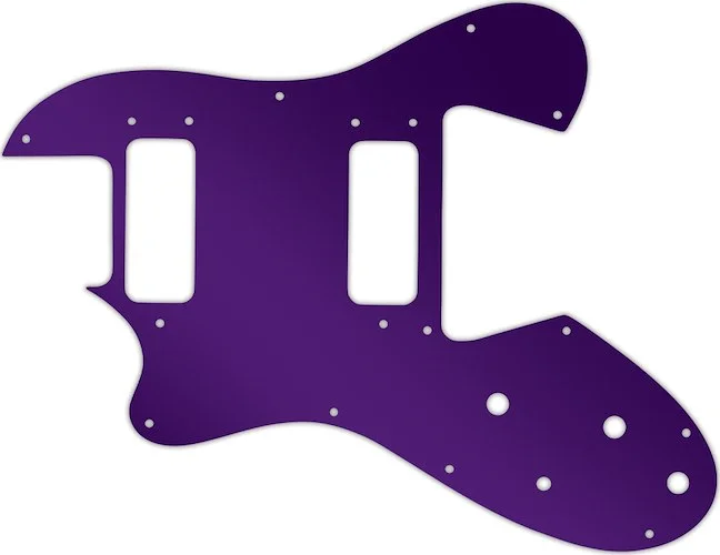 WD Custom Pickguard For Left Hand Ovation Viper #10PR Purple Mirror