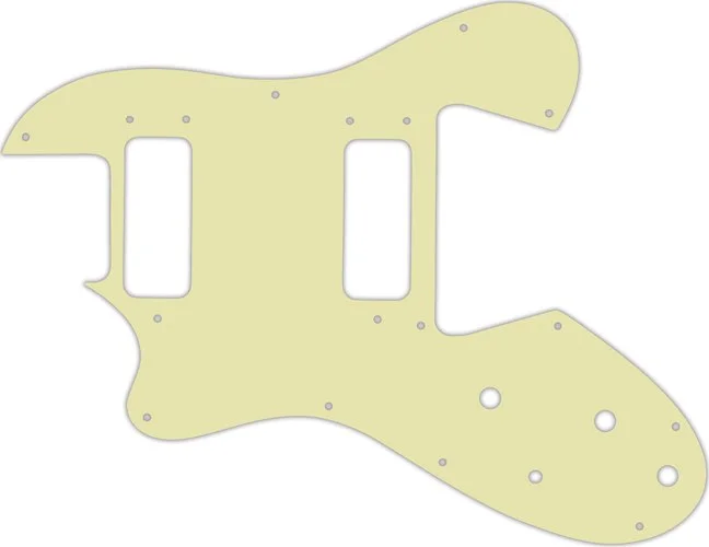 WD Custom Pickguard For Left Hand Ovation Viper #34S Mint Green Solid