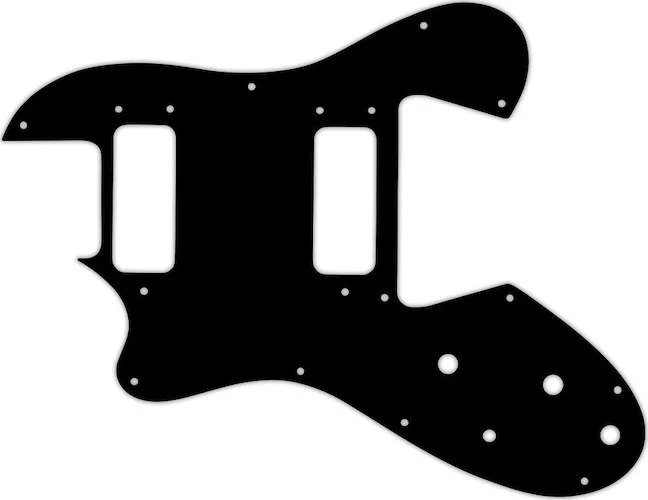 WD Custom Pickguard For Left Hand Ovation Viper #38 Black/Cream/Black
