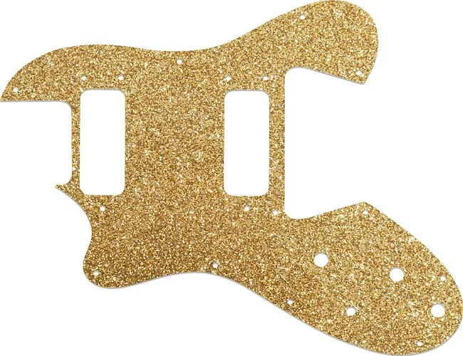 WD Custom Pickguard For Left Hand Ovation Viper #60RGS Rose Gold Sparkle 